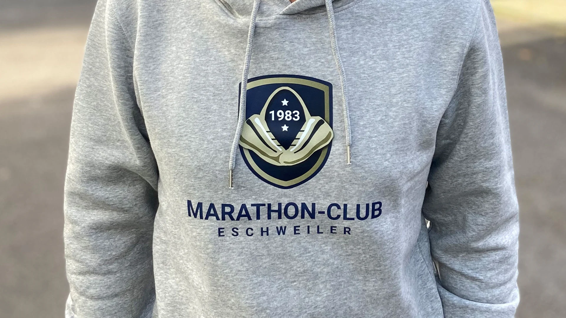 Marathon Club Eschweiler Logo auf Pullover