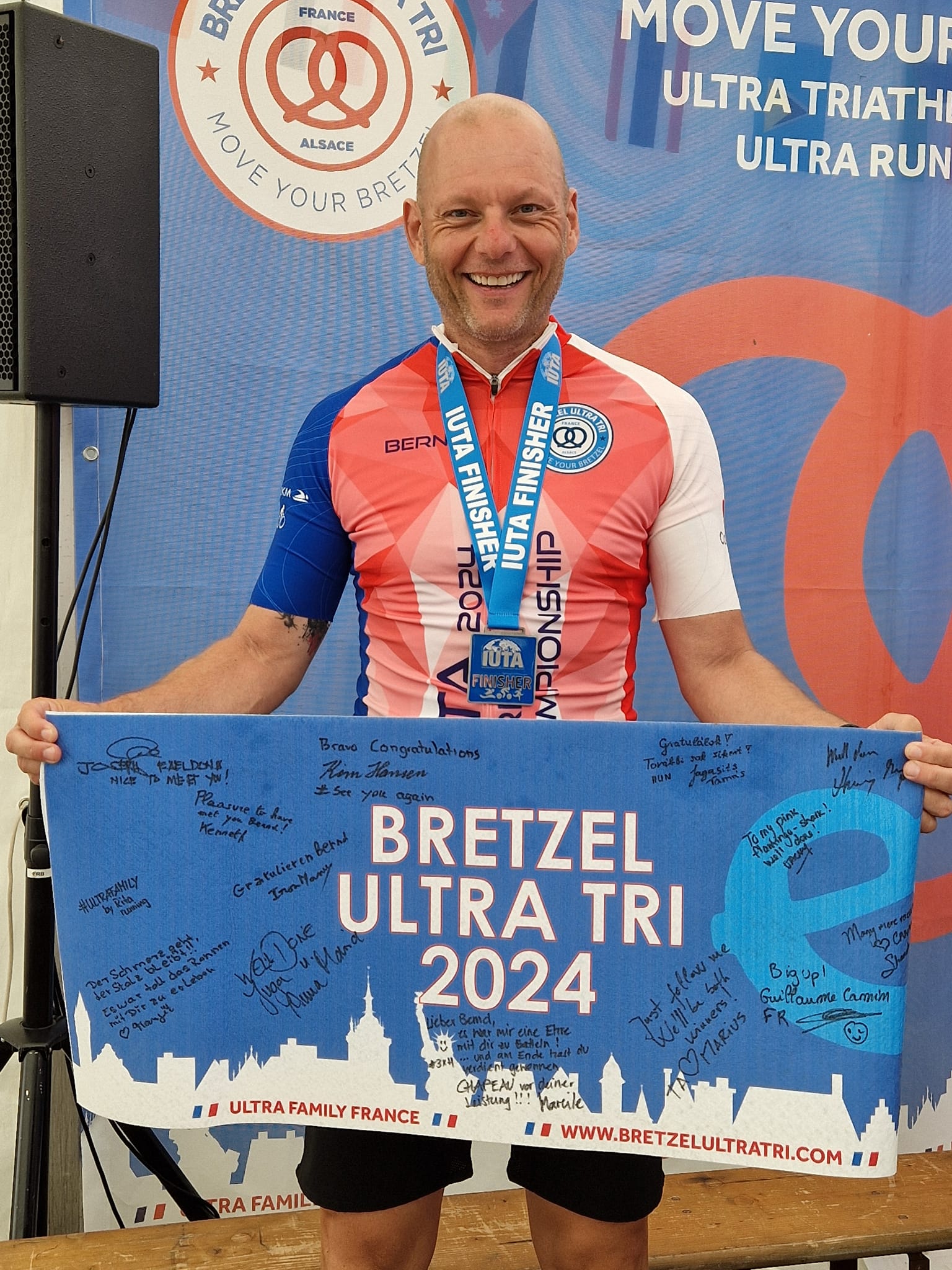 Bernd Göbbels bei der Quintuple Ultratriathlon WM in Colmar | Marathon ...